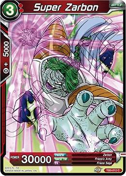 Super Zarbon #TB3-012 — Clash of Fates