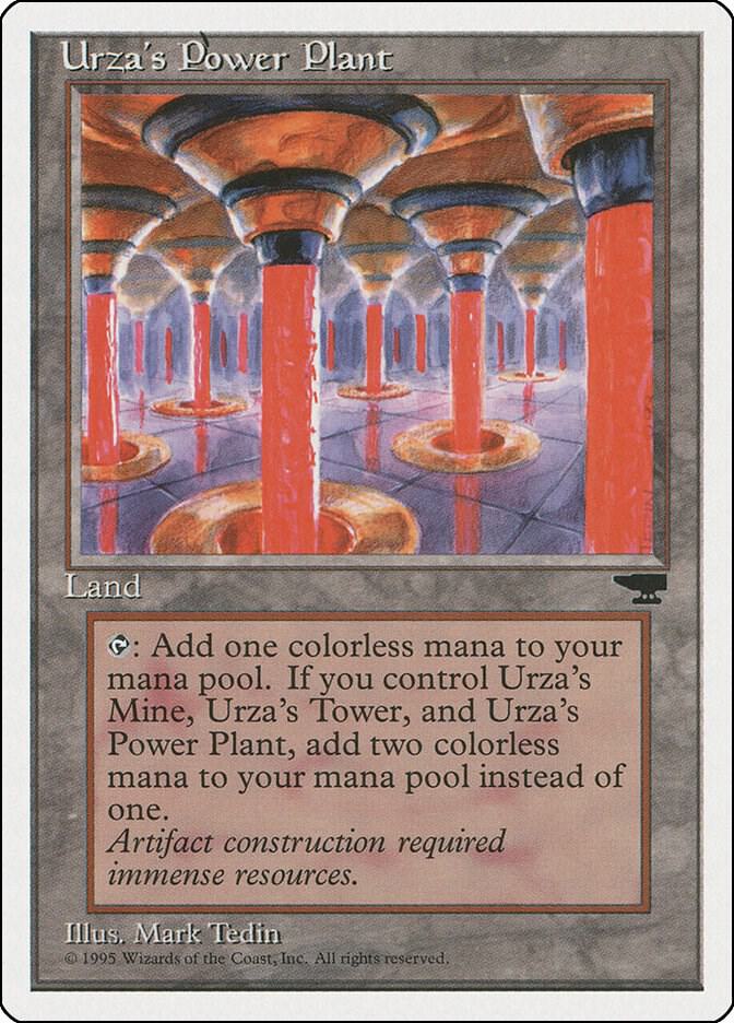 Urza's Power Plant (Columns) - Chronicles - Magic: The Gathering