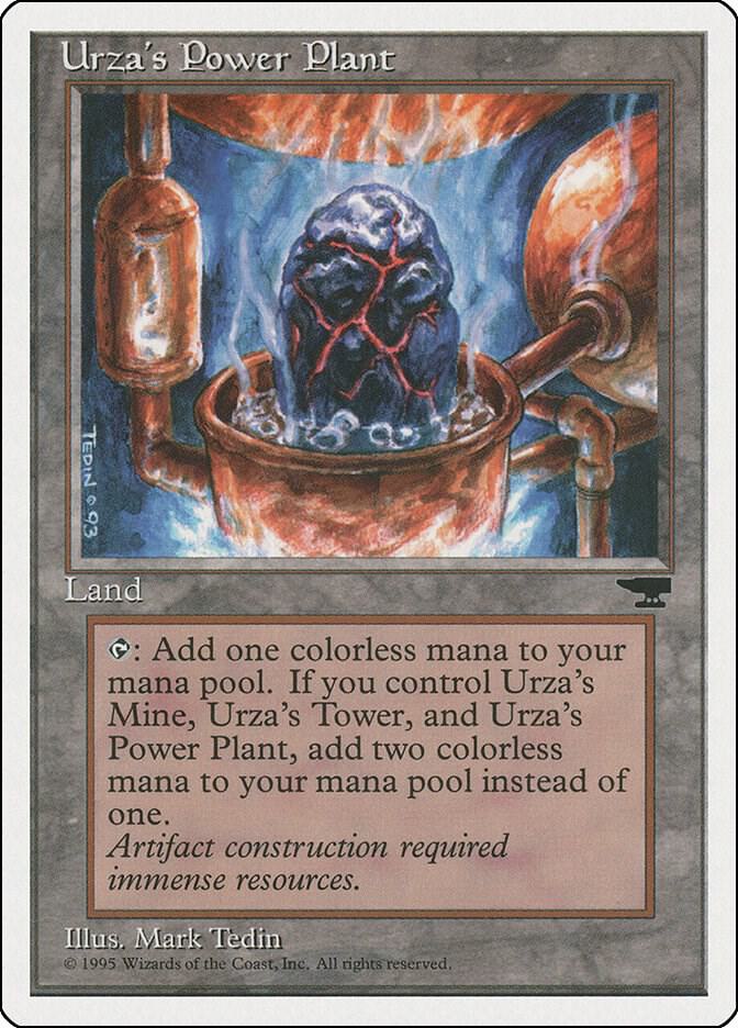 Urza's Power Plant (Rock in Pot) - Chronicles - Magic: The