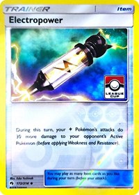 Electropower - 172/214 (League Cup) #172/214 from League & Championship Cards Pokemon card image