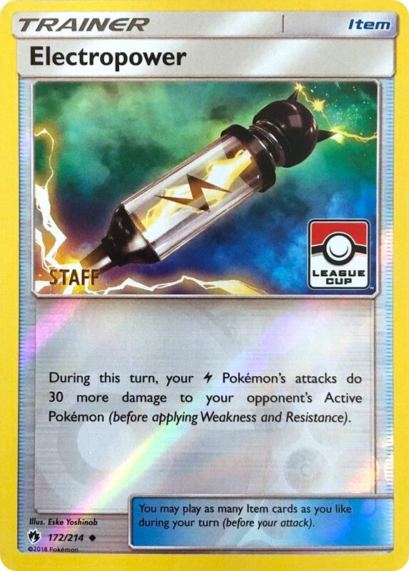 Electropower - 172/214 (League Cup) [Staff] 172/214 from League & Championship Cards
