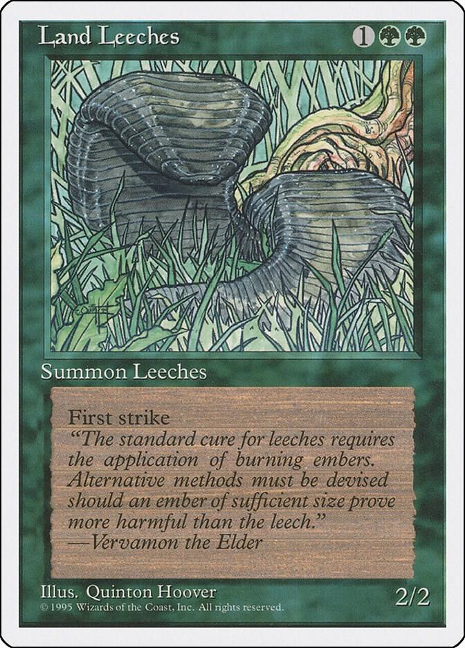 Land Leeches - Fourth Edition - Magic: The Gathering - TCGplayer.com