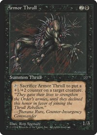Armor Thrull (Spencer) - Fallen Empires - Magic: The Gathering card