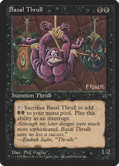 Basal Thrull P Foglio