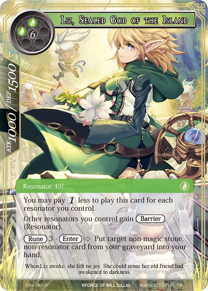 Liz, Sealed God of the Island