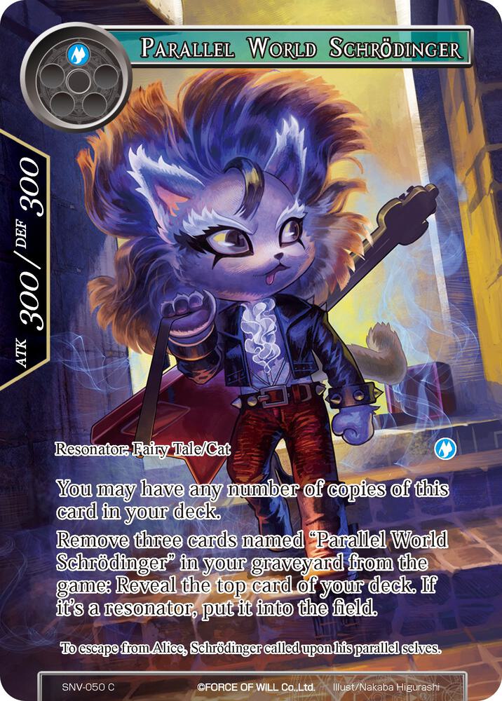 Parallel World Schrodinger (Full Art)