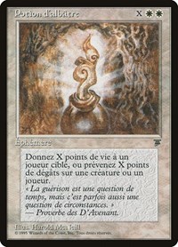 Alabaster Potion (French) - "Potion d'albatre"