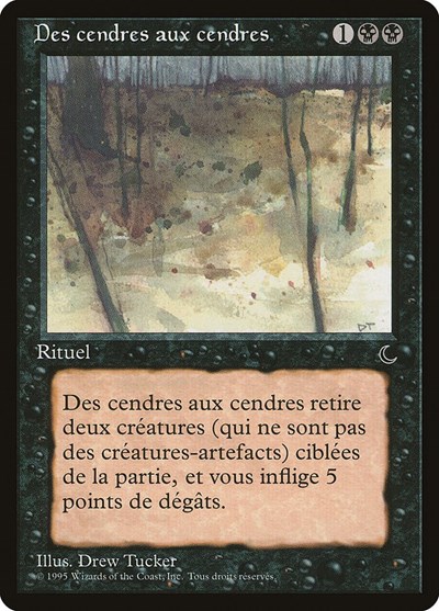 Ashes to Ashes French Des cendres aux cendres