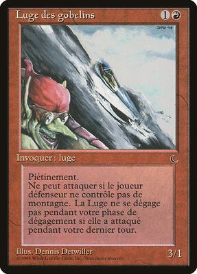 Goblin Rock Sled (French) - "Luge des gobelins"