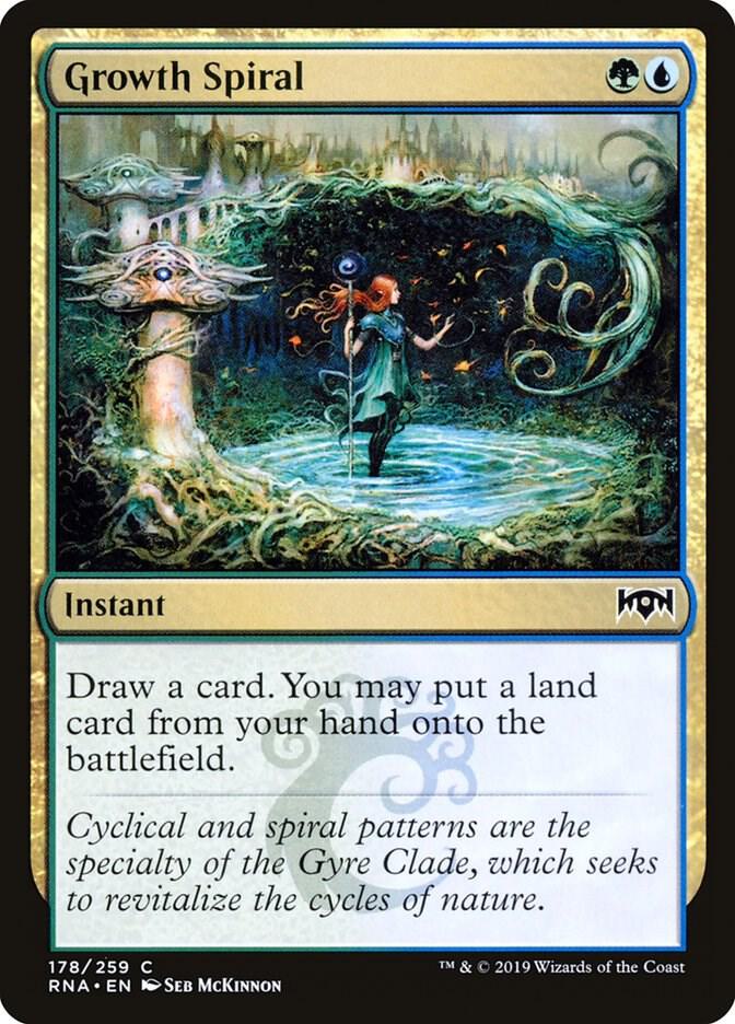 Growth Spiral - Ravnica Allegiance - Magic: The Gathering
