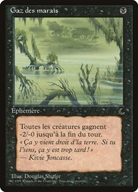 Marsh Gas (French) - "Gaz des marais" - Renaissance - Magic: The Gathering card