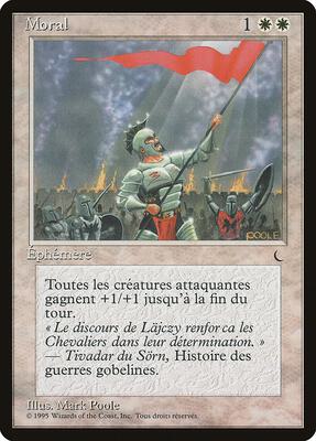 Morale (French) - "Moral"