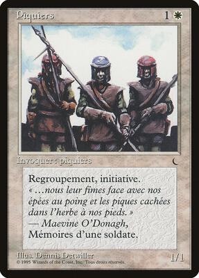Pikemen (French) - "Piquiers"