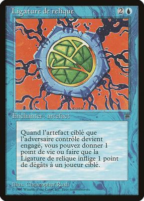 Relic Bind (French) - "Ligature de relique"