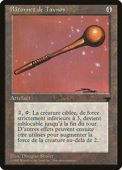 Tawnoss Wand French Batonnet de Tavnos