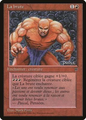 The Brute (French) - "La Brute"