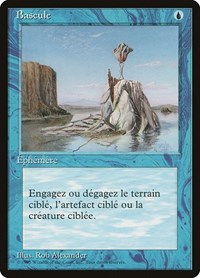 Twiddle (French) - "Bascule" - Renaissance - Magic: The Gathering card