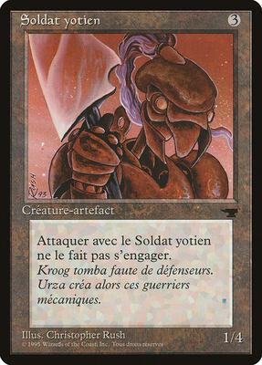Yotian Soldier (French) - "Soldat yotien"