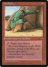 Ali Baba (German) - Renaissance - Magic: The Gathering card
