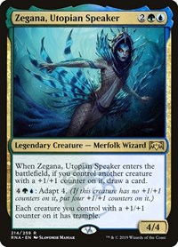 Zegana, Utopian Speaker (Ravnica Allegiance)