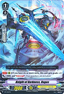 Knight of Darkness, Rugos