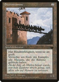 Battering Ram (German) - "Sturmramme" - Renaissance - Magic: The Gathering card