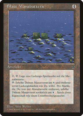 Blue Mana Battery (German) - "Blaue Manabatterie"