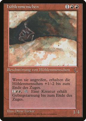 Cave People (German) - "Hohlenmenschen"
