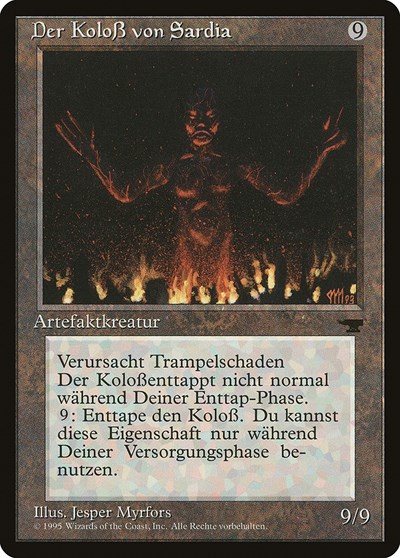 Colossus of Sardia German Der KoloB von Sardia