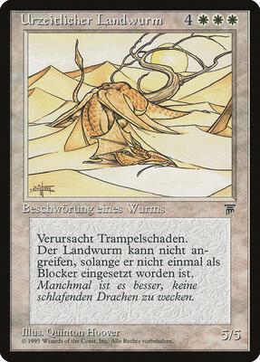 Elder Land Wurm (German) - "Urzeitlicher Landwurm"