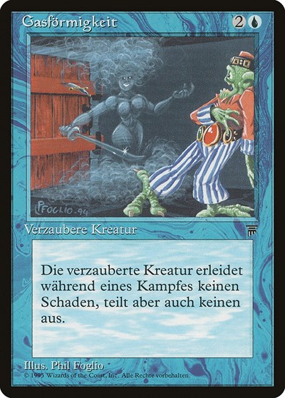 Gaseous Form German Gasformigkeit