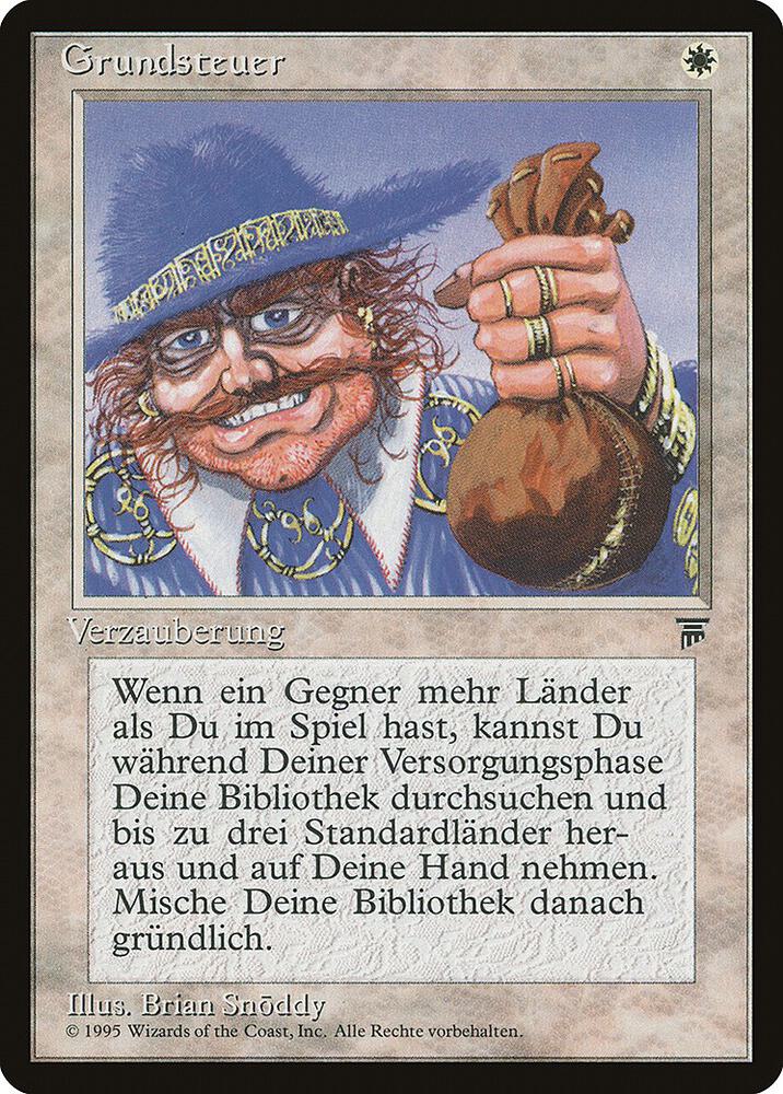 [EN]土地税/Land Tax[J10][Foil] Land Tax Magic the Gathering Proxy