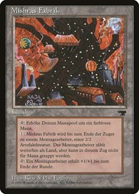 Mishra's Factory (German) - "Mishras Fabrik"