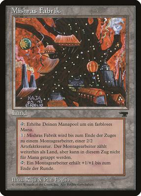 Mishra's Factory (German) - "Mishras Fabrik"