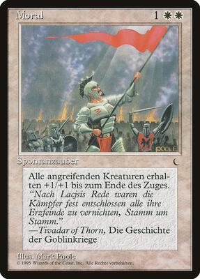 Morale (German) - "Moral"