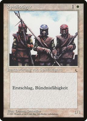 Pikemen (German) - "SpieBtrager"