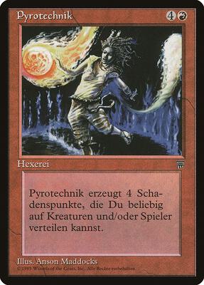 Pyrotechnics (German) - "Pyrotechnik"