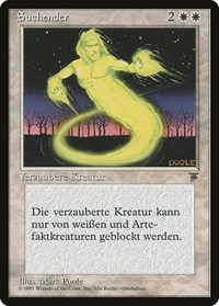 Seeker (German) - "Suchender" - Renaissance - Magic: The Gathering card