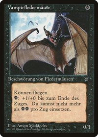 Vampire Bats (German) - "Vampirfledermause" - Renaissance - Magic: The Gathering card