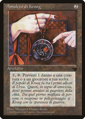 Amulet of Kroog (Italian) - "Amuleto di Kroog"