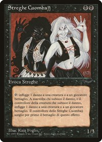 Cuombajj Witches (Italian) - "Streghe Cuomabajj" - Renaissance - Magic: The Gathering card