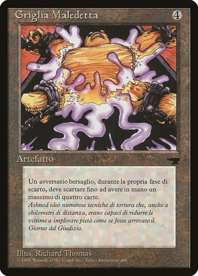 Cursed Rack Italian Griglia Maledetta