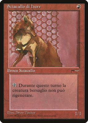 Hurr Jackal (Italian) - "Sciacallo di hurr"