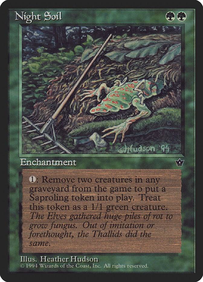 Night Soil (Hudson) - Fallen Empires - Magic: The Gathering - TCGplayer.com Night Soil (Hudson) - Fallen Empires - Magic: The Gathering - TCGplayer.com