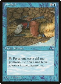 Sindbad (Italian) - Renaissance - Magic: The Gathering card