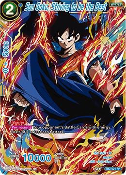 Son Goku, Striving to be the Best #TB3-021 — Clash of Fates