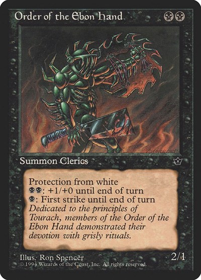 Order of the Ebon Hand Spencer