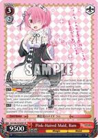 Pink-Haired Maid, Ram (SP) - Re:ZERO - Weiss Schwarz - TCGplayer.com