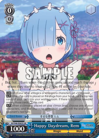 Happy Daydream, Rem (SR)