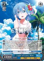 Light of Love, Rem (SR) - Re:ZERO - Weiss Schwarz - TCGplayer.com